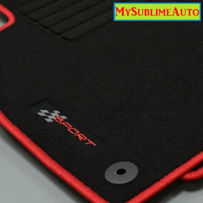Tapis Seat Ibiza 4 IV Cordoba 6L 2002 à 2008 Cupra R Fr Velours Vrai Logo Sport - Photo 1/2