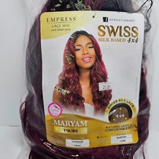 Hz 7047 - Parrucca Sintetica Sensazionale Trama Istantanea Mezza Stile - Foto 14