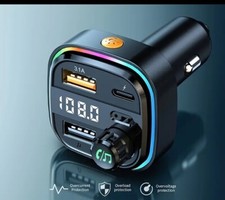 Transmisor inal mbrico de MP3 para coche con Bluetooth 5.0, receptor manos libre