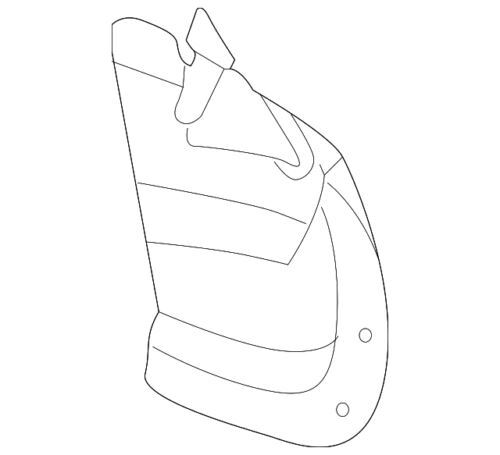 Conjunto de escudo de rueda para Chevrolet/Pontiac Aveo5 G3 2009-2011 (N/P 96808280)