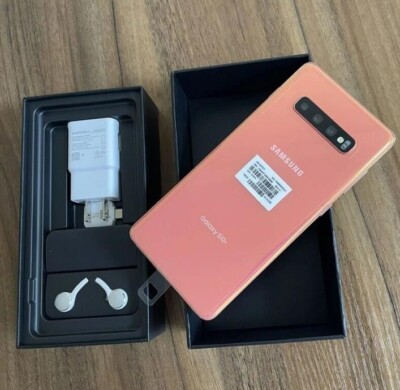 S10 plus Flamingo 新品未使用 NEW Samsung Galaxy S10+ Plus G975U 128GB Unlocked GSM+CDMA AT&T T