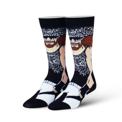 ODD SOX Knits MACHO MAN Randy Savage WWE Wrestling Crew Socks Unisex 6-13 NWT