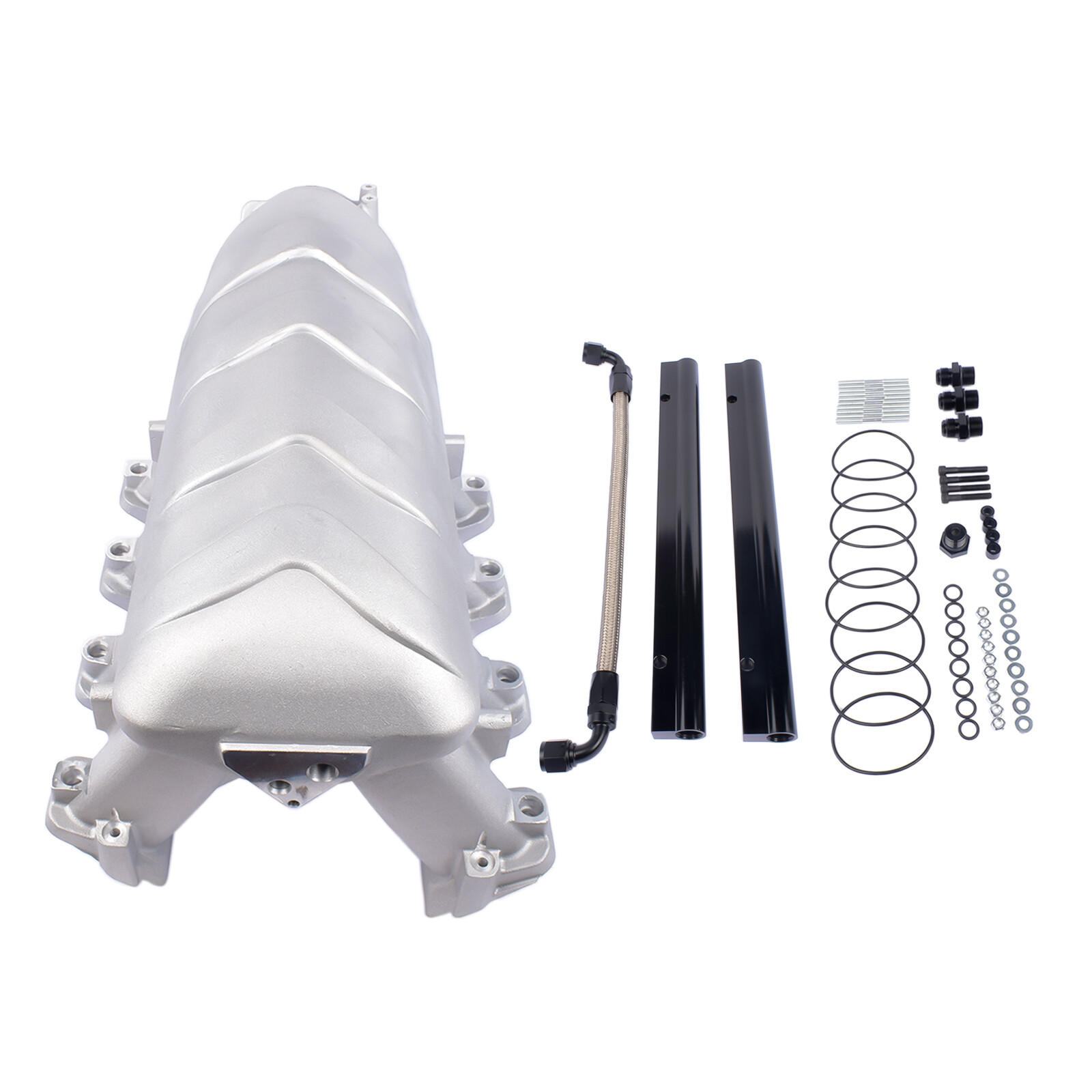 EFI LS Hi-Ram Multi-Port Intake Manifold for GM Small Block Gen III/IV ...