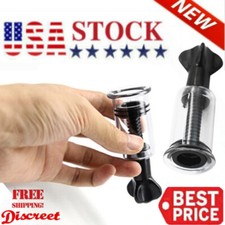 2PCS Nipple Vacuum Cup Sucker Enlargement Enhancer Sucking Nipple Pump Sucker US