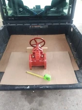 1) **New** "Nibco" F-619-RWS-HW, Gate Valve, Class 125, 4" Flange. **Cheap**