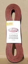 Weaver Leather:  Saddle String 2-Pack, Latigo Leather - 1/2" x 72" -- ships free