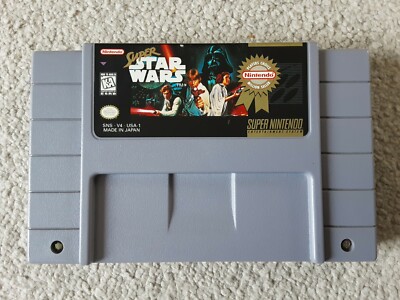 SUPER STAR WARS SNES USA NTSC PLAYERS CHOICE CART
