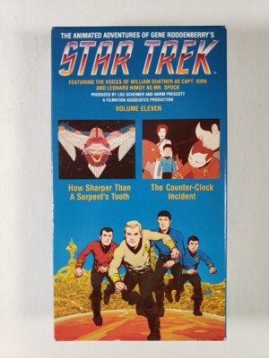 Star Trek The Animated Adventures Volume Eleven  Episodes 22 & 23 Video Tape VHS
