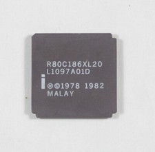 80286 CPU - Intel R80C186XL20 - AS-IS - NO TARIFF
