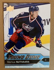 2016-17 Upper Deck MARKUS NUTIVAARA YOUNG GUNS RC SP ROOKIE Hockey Card #457