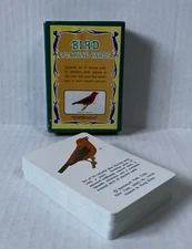 Merrimack Publishing Corp, NY, Hong Kong, bird playing cards, 54 cards