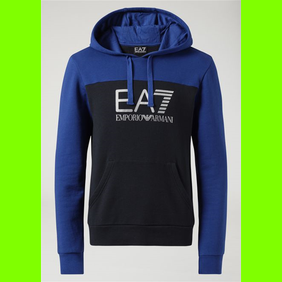 armani blue sweatshirt