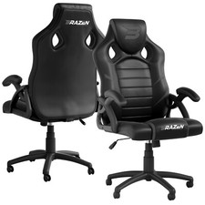 BraZen PC Gaming Chair - Puma Office Racing Computer Chair - Grey