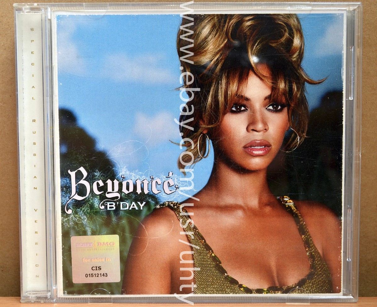 BEYONCE B'DAY RARE UKR ORIGINAL CD HIP HOP FUNK SOUL DESTINY'S