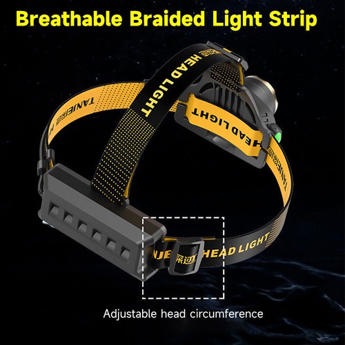 1200000lm Súper Brillante LED Faro USB Recargable Linterna Linterna Antorcha - Imagen 14 de 20