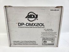ADJ Products DMX20L 4-Channel Universal DMX Dimmer/Switch Pack Brand New