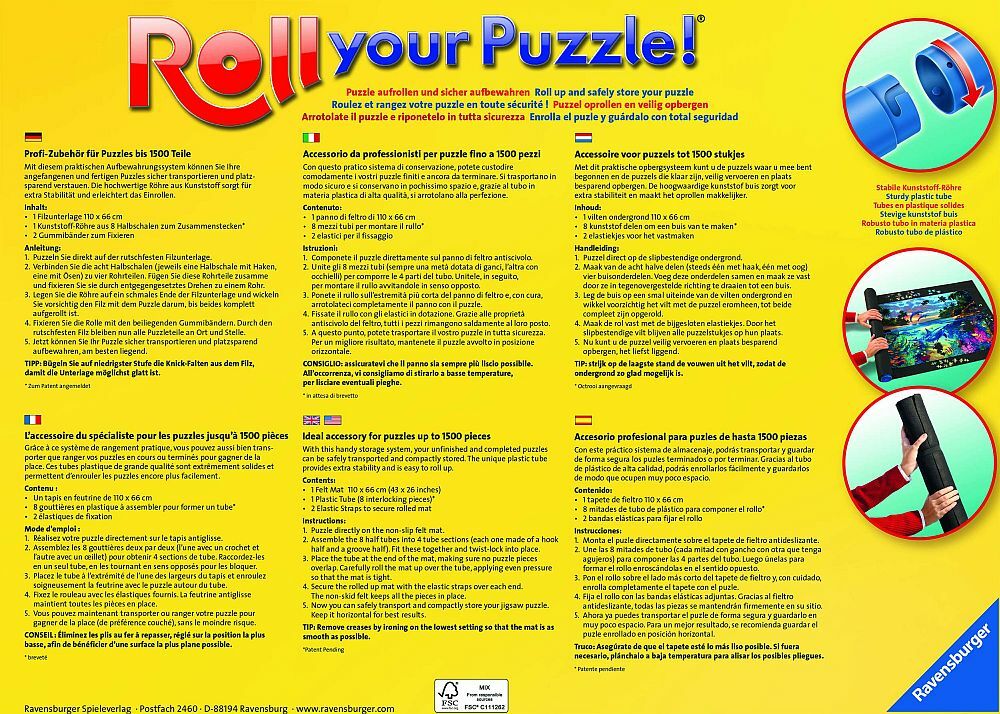 ravensburger puzzle roll