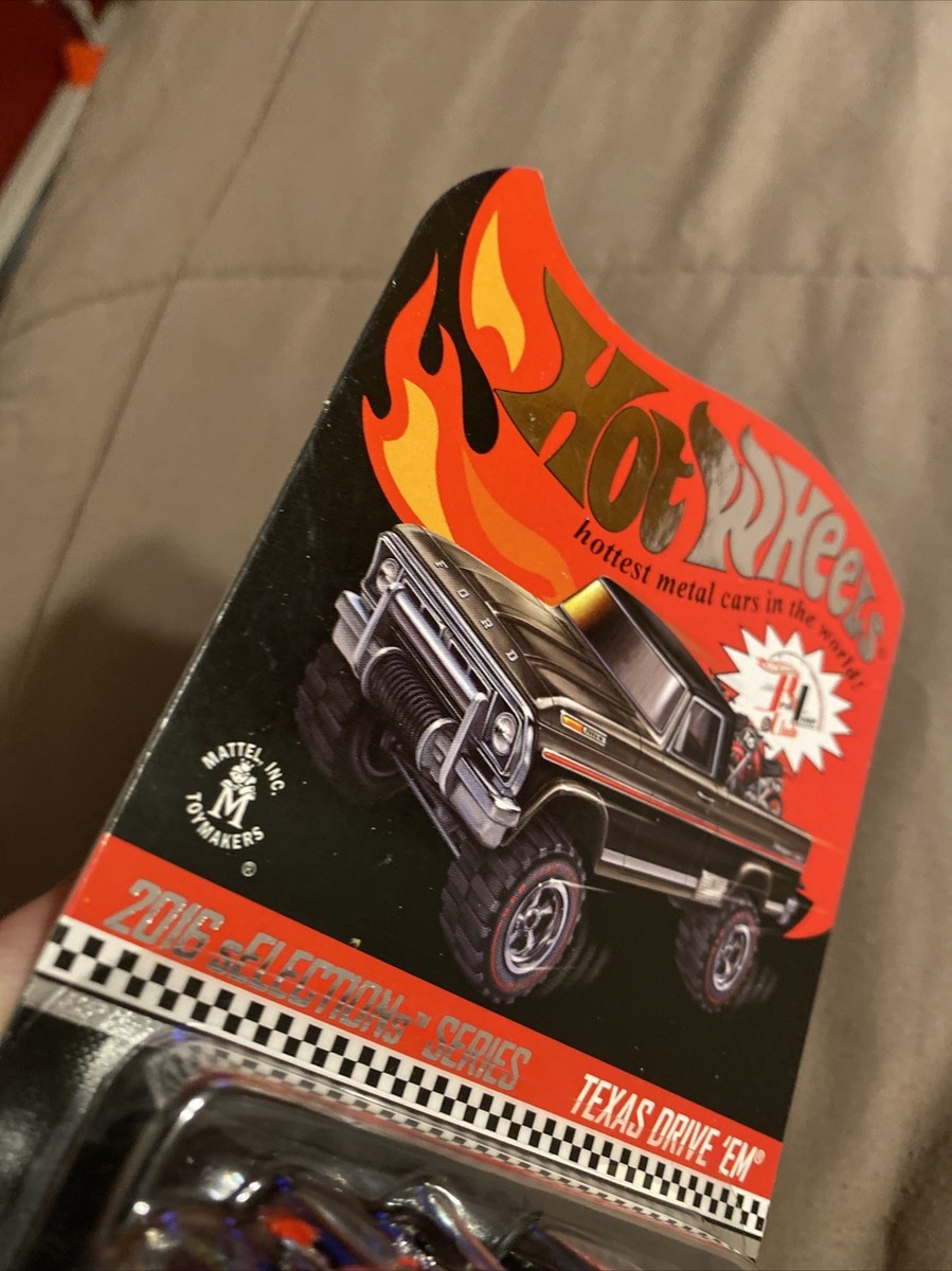 ホットウィール コレクターズエディション　2016 テキサスドライブ　限定版 Hot Wheels 2016 Red Line Club RLC Selections Series Texas