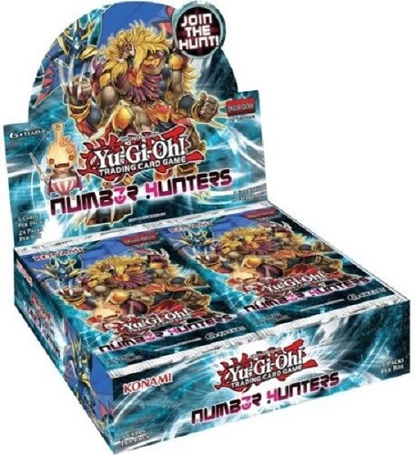 Yugioh Number Hunters Booster Box 1st first edition english konami sealed - Photo 1/1