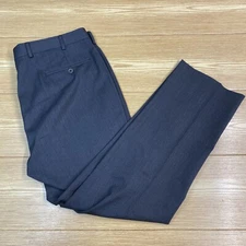 Pantalon De Vestir Planos Brooks Brothers Madison Para Hombre Color Negro 38X28