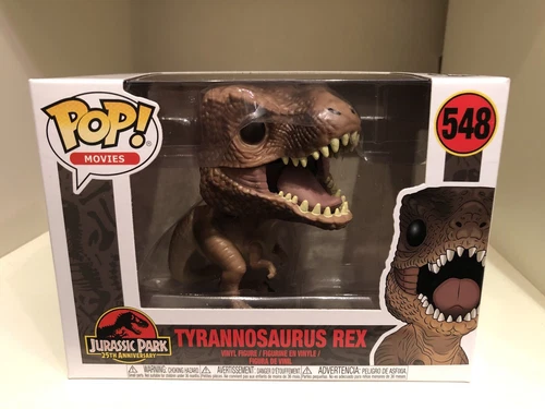 TYRANNOSAURUS REX FUNKO POP VINYL JURASSIC PARK WORLD MOVIES DINOSAURS #548