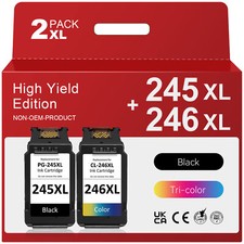 PG-245XL CL-246XL Ink Cartridge for Canon PIXMA MG2522 MG2525 TR4520 TR4522 Lot