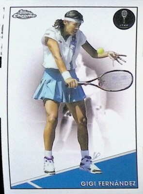 2021 Topps Chrome Tennis Base Gigi Fernandez