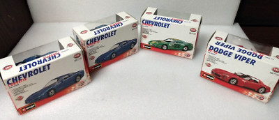 Burago 1/43 diecast 4 Kits