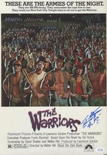 Thomas Waites "The Warriors" AUTOGRAPH Signed 'The Fox' 12x18 Poster Photo B