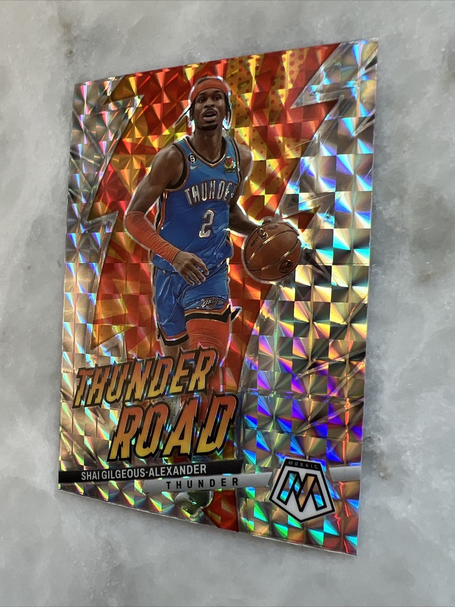 Gérard DI-MACCIO サイボーグアート 2022-23 Panini Mosaic - Thunder Road Shai Gilgeous-Alexander