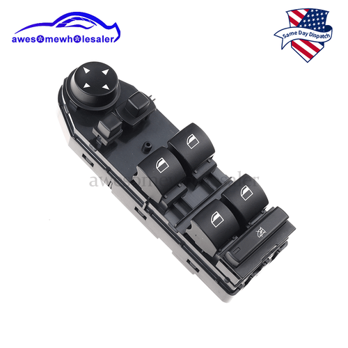 Master Power Window Control Switch 61313414355 For 2004-2010 BMW X3 Driver Side - Picture 4 of 6