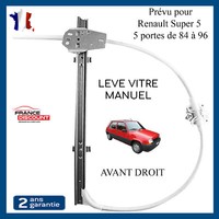 Fenster-Regler Manuell Vorne Rechts Kompatibel Super 5 (5 TüRen) 7700774974
