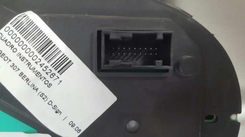 9654485280 Quadro Strumenti per PEUGEOT 307 BERLINA (S2) D-Sign 2006 2452671 - Imagen 4 de 10