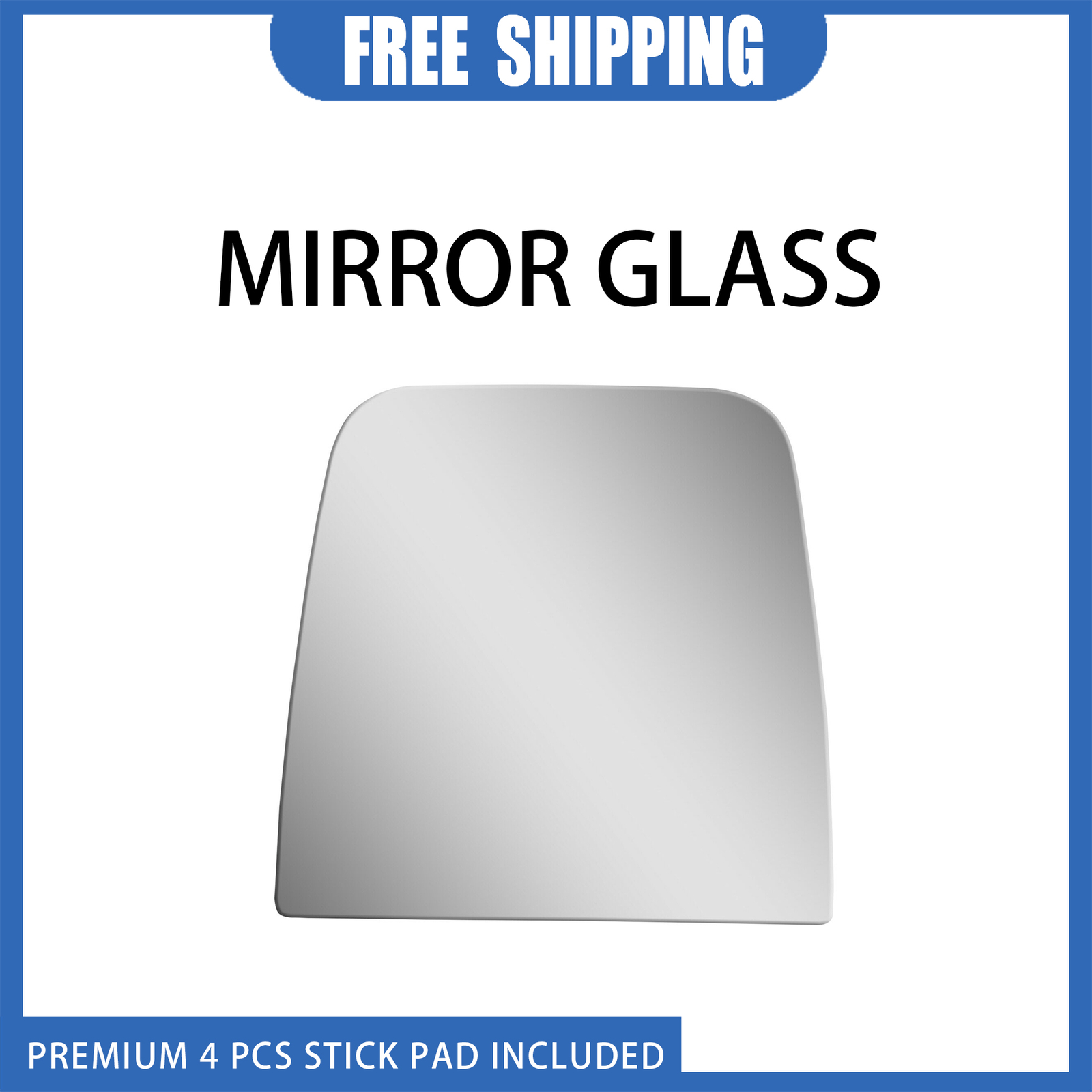 2005-2007 GMC Savana 3500 Left Upper Tow Mirror Glass Adhesive Replacement