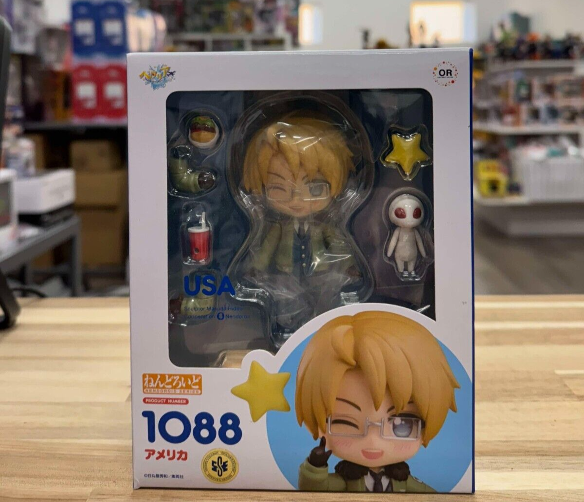 ねんどろいど  ヘタリア World☆Stars アメリカ　1088 ねんどろいど アメリカ
