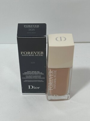 Dior Forever Natural Nude 24Hr Wear Foundation Shade 3 Cool Rosy 1oz/30ml NIB