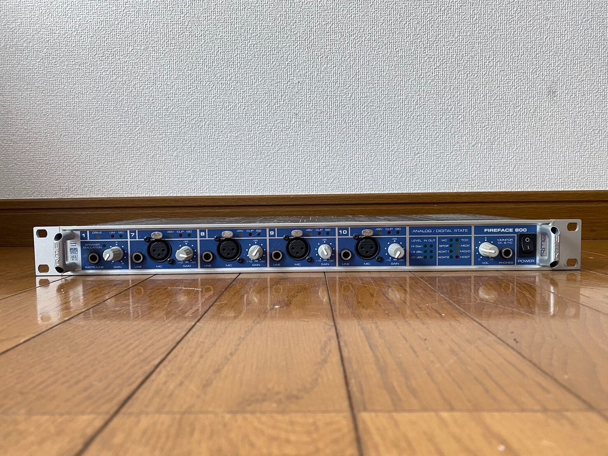 RME Fireface 800 Firewire Audio Digital Recording interface