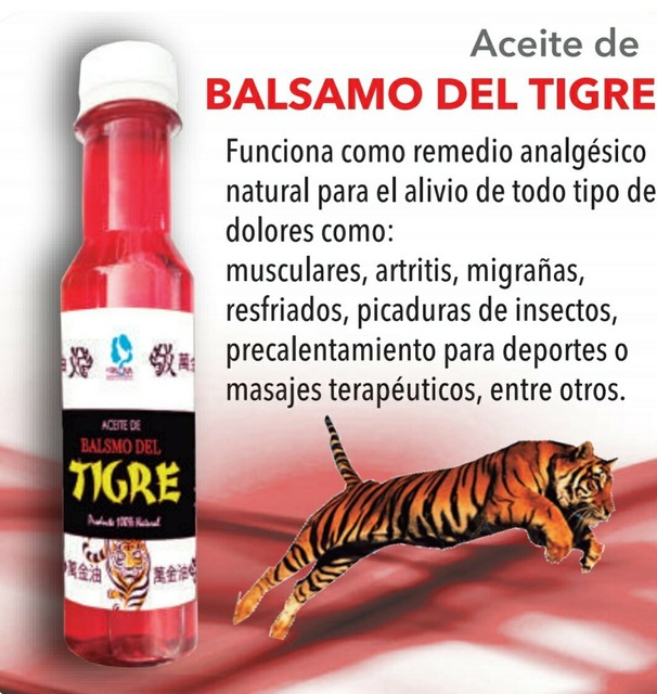 bálsamo de tigre para migrañas