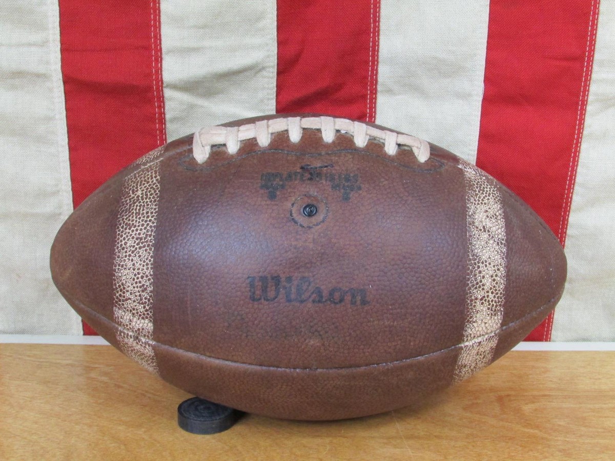 Vintage Wilson Official Leather TD Football w/ Laces Vintage Wilson Official Leather TD Football w/ Laces