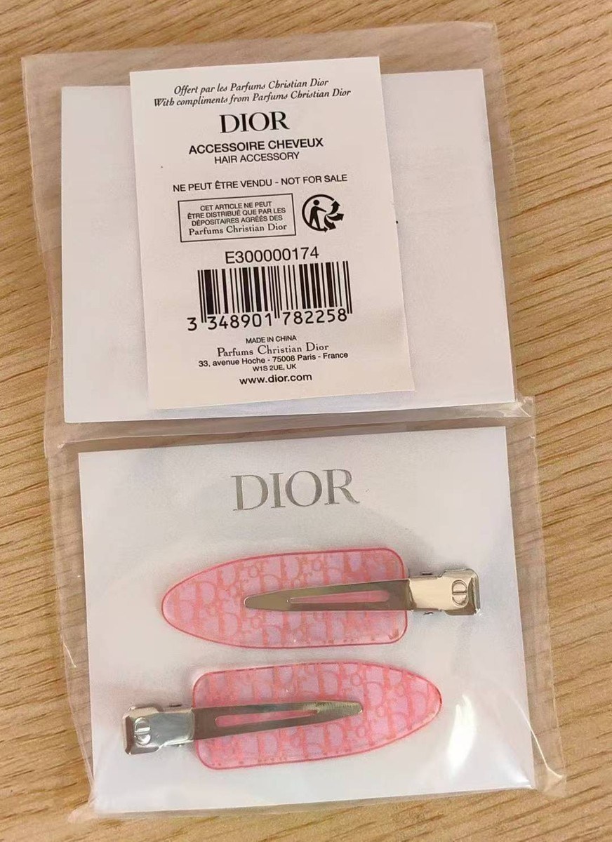 Dior Octobuddy Phone Accessory and Backstage Pink Hair Clips Box