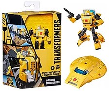 Transformers Buzzworthy Bumblebee War for Cybertron Deluxe Origin Bumblebee