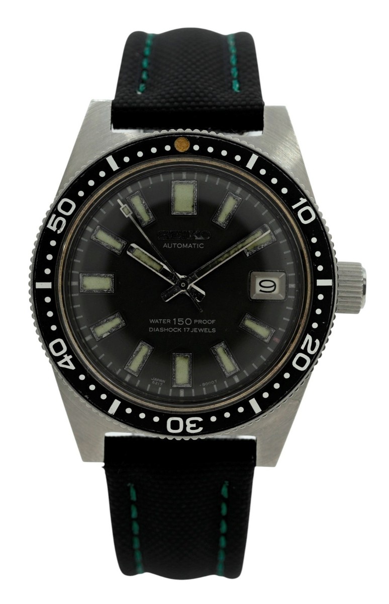 Seiko 38mm Men's 62MAS Big Crown First Diver Watch March 1967