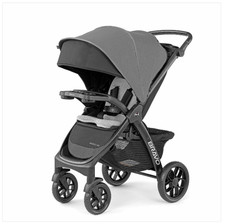 Bravo LE ClearTex Quick-Fold Stroller - Pewter