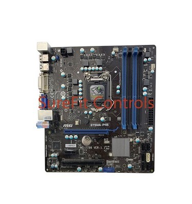 MSI MS-7798 B75MA-P45 Desktop Motherboard Intel B75 LGA1155 DDR3 100% working