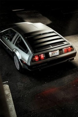 Delorean Dmc 12 Hot Classic Print Painting Wall Art Home Decor - POSTER 20x30