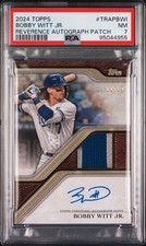 2024 Topps Reverence Patch/Auto Bobby Witt Jr.  10/10 eBay 1 Of 1