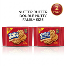 (2 Pack) Nutter Butter Double Nutty Peanut Bu...