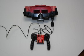 WORKING Nintendo Virtual Boy Console w/ Panic Bomber Game SOLDER FIXED!