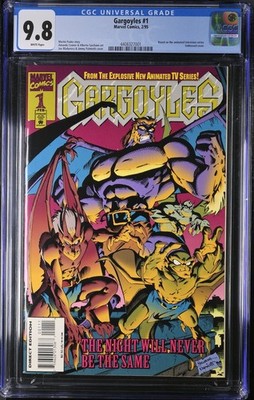 Gargoyles #1 CGC 9.8 Marvel Comics 1995 Conner Palmiotti embossed cover