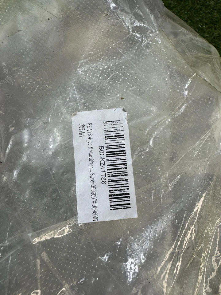 "Juego de 4 tapacubos plateados Chevy Silverado Tahoe Avalanche 2007-2013 15""" Foto 4 de 4